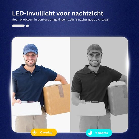 VLSelect®Deurbel Met Camera - Videocamera - Slimme Deurbel - Met Scherm van Merkloos — afbeelding 4