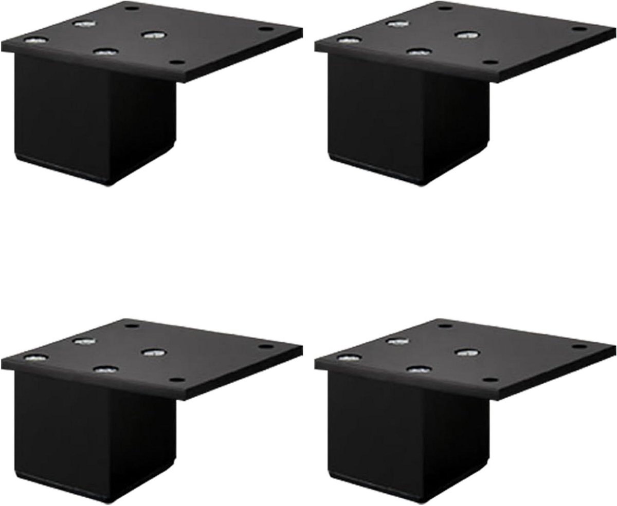 Tafelpoten - Meubelpoten - Meubels Verbeteren - In hoogte verstelbaar - 4 stuks 30cm - Matzwart
