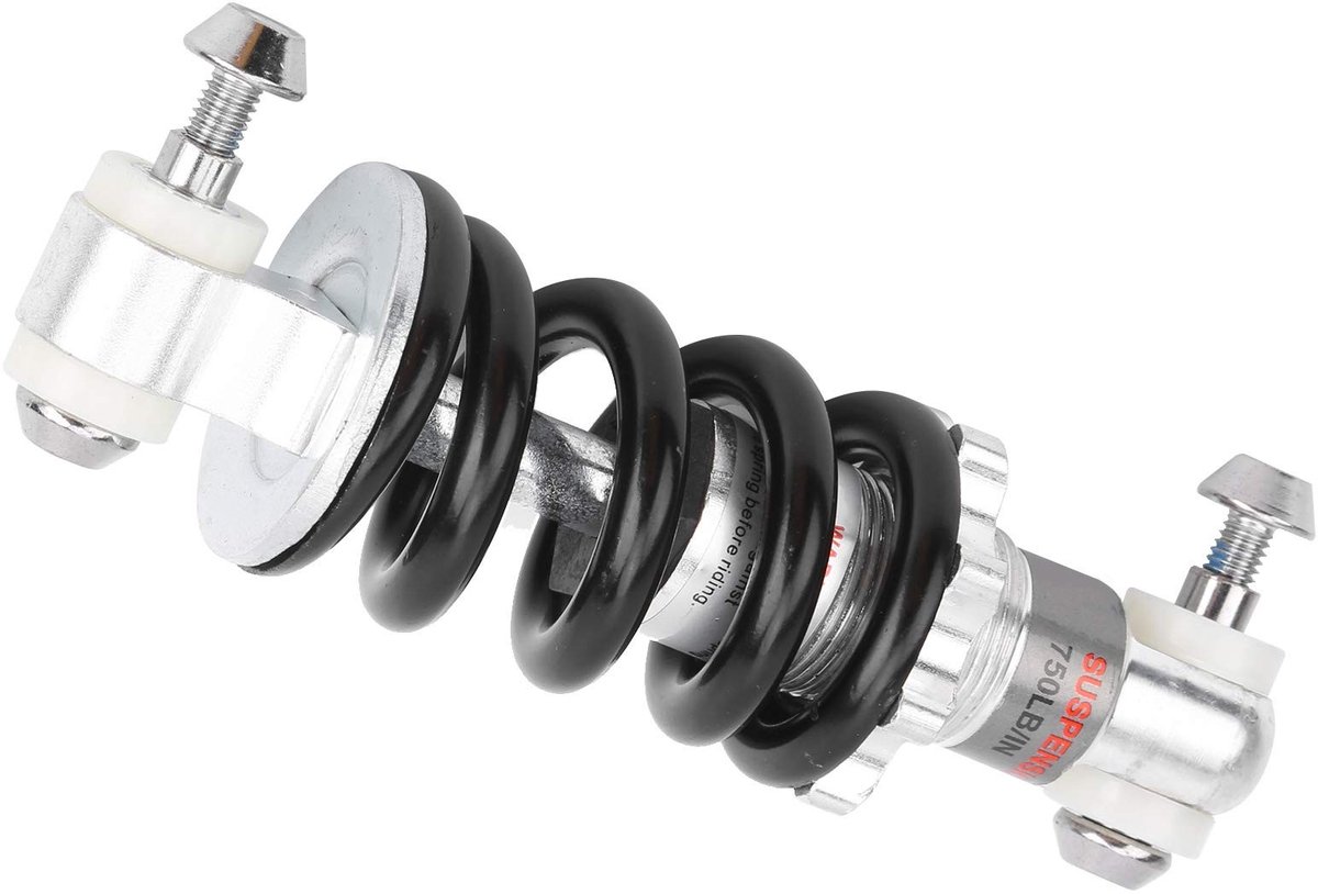 aladdien - Fiets Schokdemper - Schokdempers voor Fietsen - Soepel Rijden - 150 MM - Fietsonderdelen - Comfortabele Rijervaring - Geschikt voor Mount..