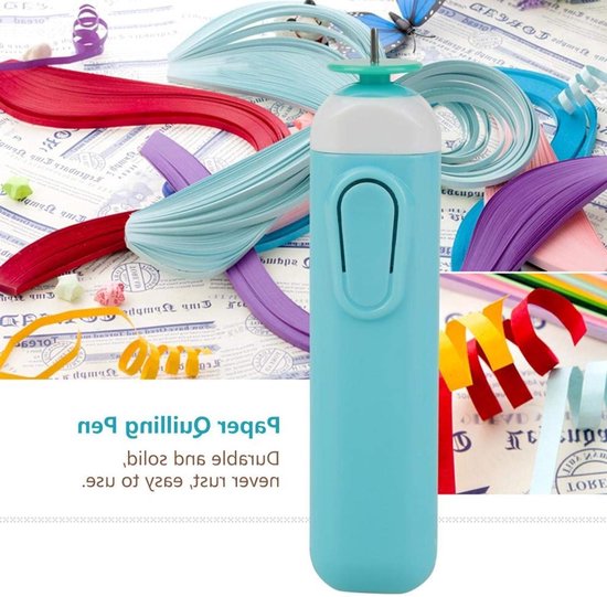 Elektrische Quilling Pen voor het Maken van Papieren Strips, Automatische Quilling Tool met Rollen en Papiervolume voor Creatieve Projecten — afbeelding 5