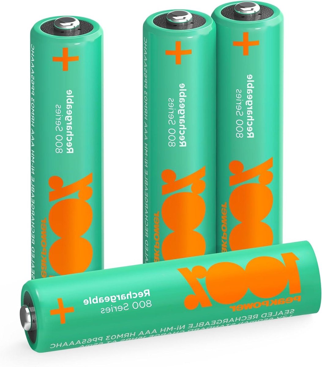Oplaadbare AAA Batterijen - Micro Batterijen NiMH Accu - Tuinverlichting Opladen - Lage Zelfontlading - 650 mAh - null