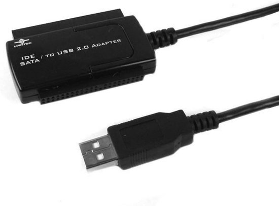 SATA IDE USB Adapter - Externe Harddisk Adapter - Data Overzetten - Ondersteunt 2.5 3.5 5.25 Inch - 1.5TB Capaciteit — afbeelding 2