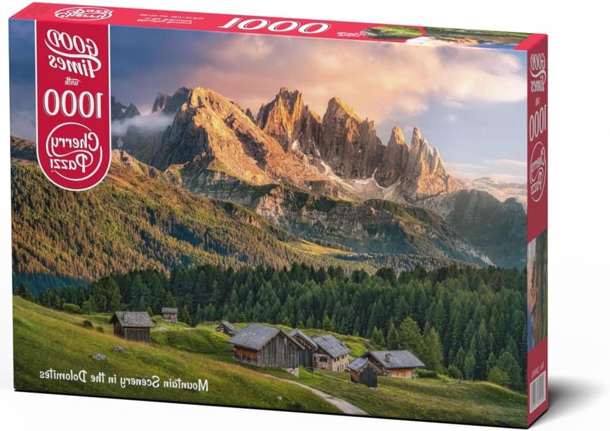 Puzzel 1000 Stukjes - Jigsaw Puzzel - Ontspanning en Plezier - Perfect Passende Stukjes - 70 x 50 cm - Natuurkleuren