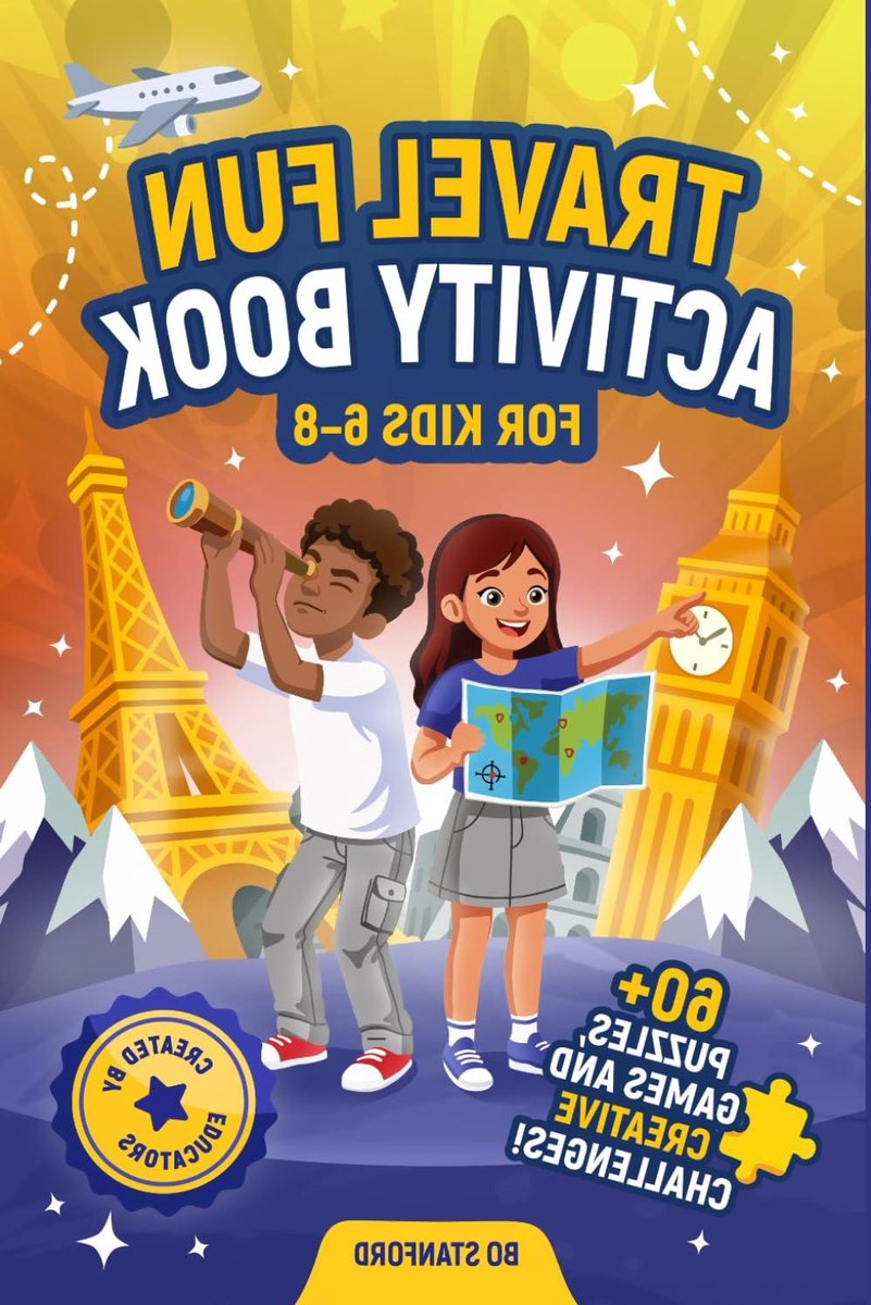 Reis Activiteitenboek - Kind Puzzelboek - Reizen Vermaak - Educatieve Spelletjes - 15 x 23 cm - Niet gespecificeerd