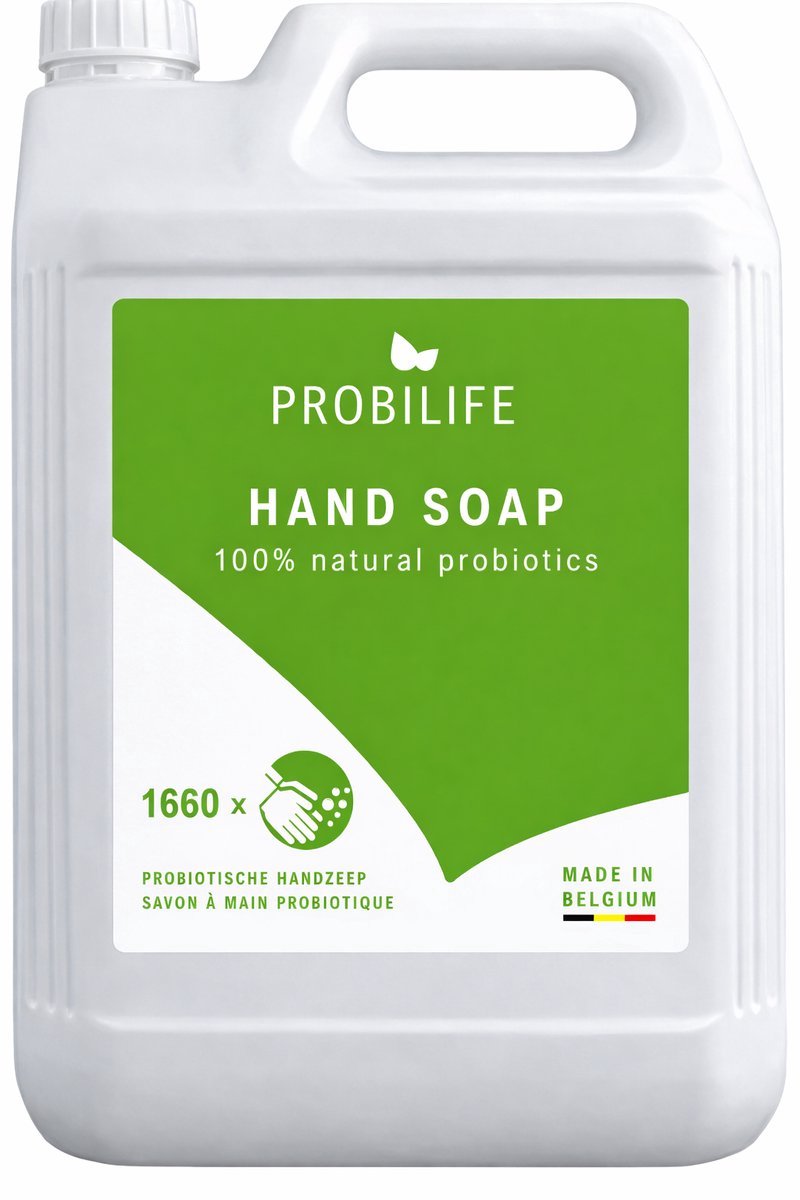 Probilife- HANDSOAP-op basis van probiotica, verrijkt met prebiotica - Allergeenverlagende werking - 5 Liter - voordeelpack