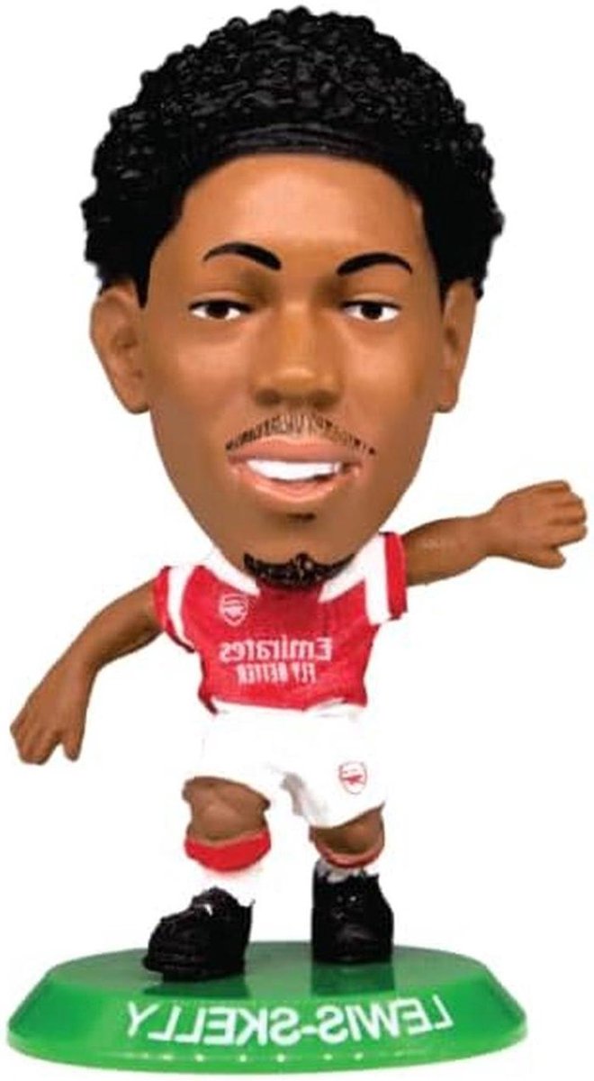 Voetbal figuur - Mini speler - Verzamelen - Handgemaakt detail - 6 cm - Multicolor