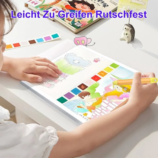 Styluspennen voor kinderen (3-pack) – Siliconenpuntjes, schermbeschermer, geschikt voor iPads, tablets en smartphones (roze/oranje/blauw) — afbeelding 5