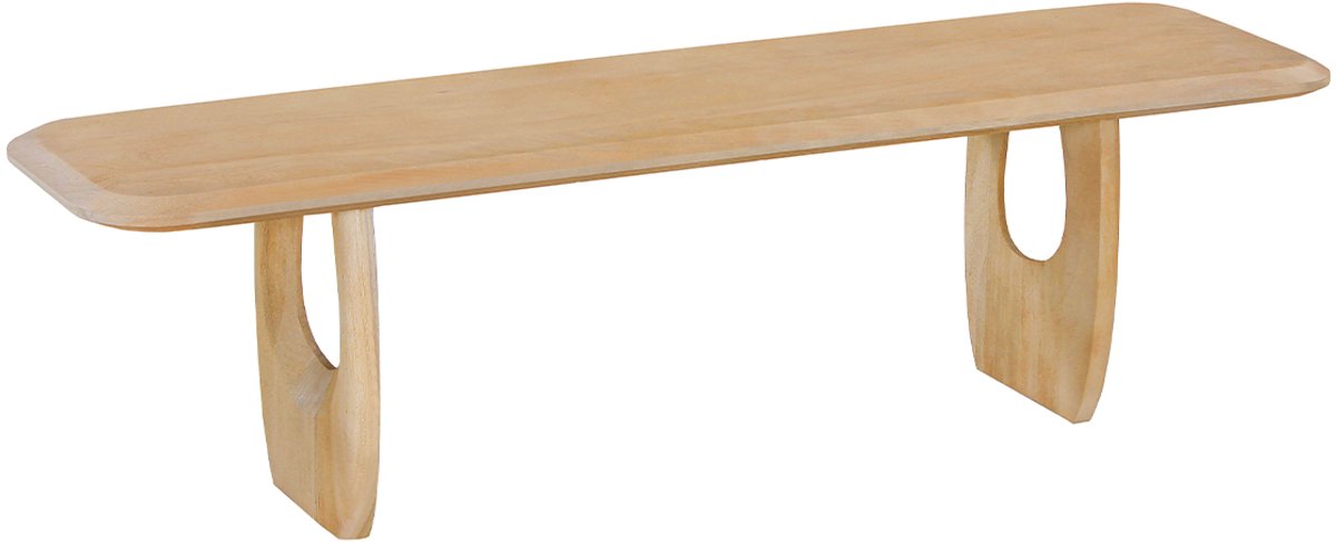 Rousseau Tv-meubel Braga - 160x45x45cm - Massief Mangohout - Rousseau - TV-meubel - Bruin - Hout