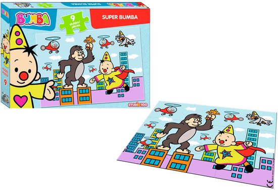 Bumba puzzel - 9 stukjes - Super Bumba van Bumba — afbeelding 4