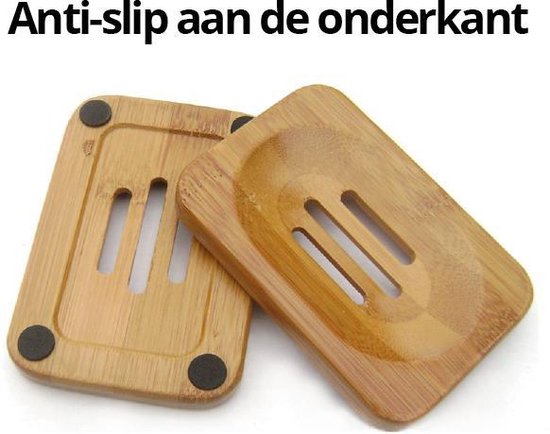 MOGADEE® Zeepbakje, 2 stuks siliconen zeepbakje, zeephouder voor badkamer, douche, antislip design, zeepbakje voor badkamer, keuken, teller