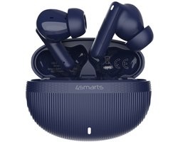 4smarts SkyBuds Pro Draadloze Oordopjes Noise Cancelling Oortjes Blauw