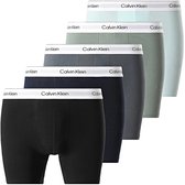 Calvin Klein - Heren Onderbroeken 5-Pack Icon Stretch Boxers - Multi - Maat S
