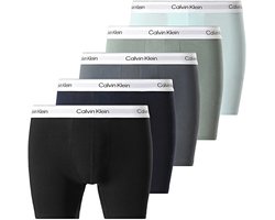 Calvin Klein - Heren Onderbroeken 5-Pack Icon Stretch Boxers - Multi - Maat S