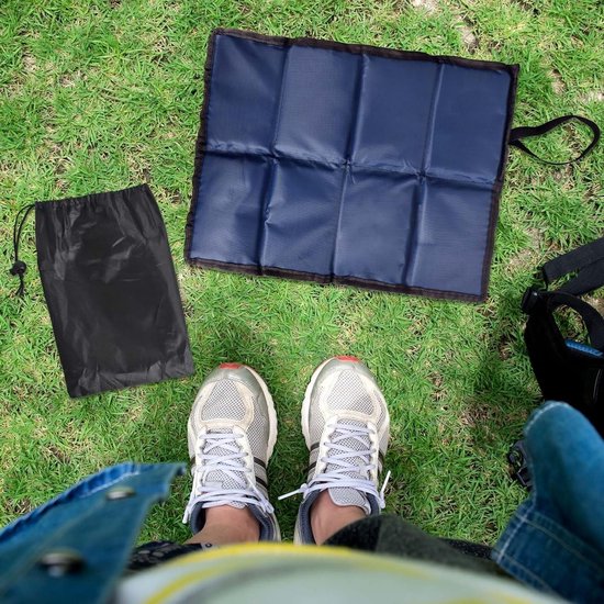 Vouwbare en Waterdichte Zitmat voor Wandelen, Kamperen, Vissen, Festivals en Sportactiviteiten - Lichtgewicht en Compact (Set van 2) — afbeelding 3