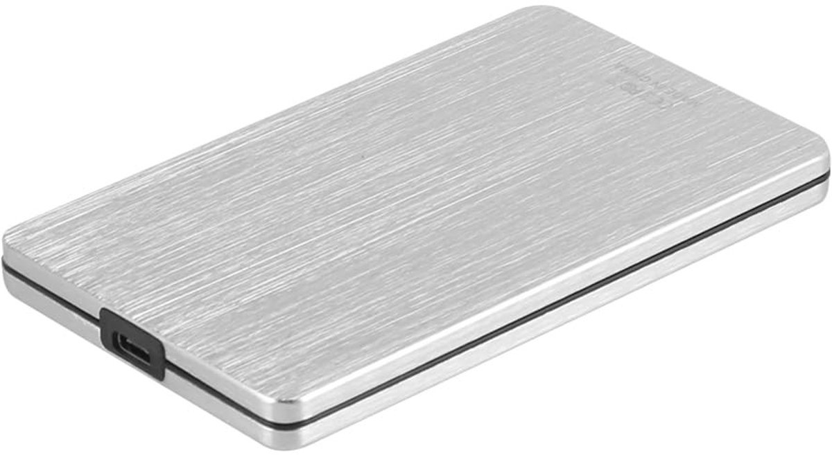Store_8 - Externe Harde Schijf Behuizing - USB 3.1 - Draagbaar en Compact - 2.5 Inch - Voor PC en Laptop - Ideaal voor Opslag - Zilver