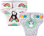 Heless Doll Couches Pingouin Dots 28-35 Cm Katoen 2 Pièces