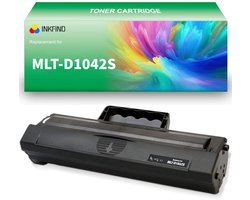 INKFIND MLT-D1042S Zwart tonercartridge compatibel met Samsung MLT-D1042S 1660 1042S Samsung ML-1865/Samsung… - 1-pack Black