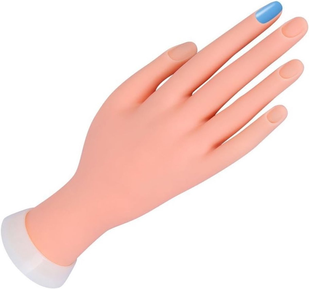 Flexibele hand voor nageltraining, zacht en ideaal voor manicure en nail art oefening