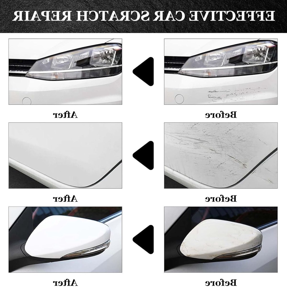 Polish voor het Verwijderen van Krassen op Auto's - 100ml Krassenverwijderaar, Auto Herstelvloeistof, Inclusief Doekjes en Spons voor Perfecte Afwerking – foto 2