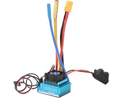 Programmeerbare 120A Elektronische Regelaar voor Brushless Motoren met XT60 Plug voor 1/10 en 1/8 RC Auto's