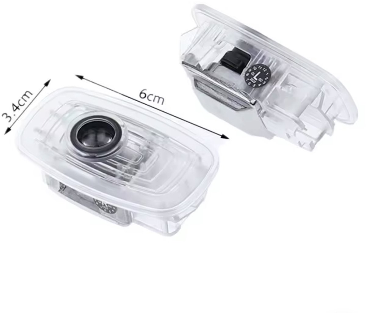 RD Customz® LED Deurverlichting met Mercedes Ster & AMG Logo Projector geschikt voor Mercedes-Benz - Plug & Play Instapverlichting - o.a. S-Klasse / CLA / CLS / E-Klasse – foto 8