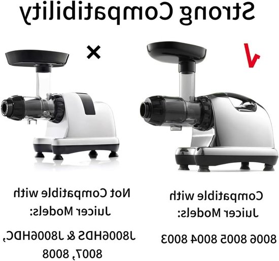 Vervangend Zwart Juicing Scherm voor Masticating Juicers, Geschikt voor Omega 8003, 8004, 8005, 8006 - Voor Optimale Smoothie en Sapprestaties — afbeelding 3