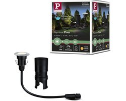 Paulmann Plug & Shine LED-grondinbouwlamp Floor Mini Losse spot IP67 3000K 2,5W Zilver
