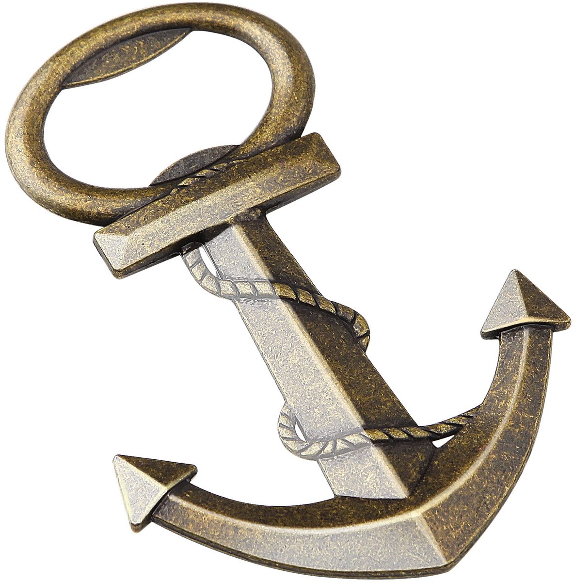 Allecto - Bottle Opener - Bieropener - Creatief ontwerp - Blauw - Grappige kurkentrekker - Geschikt voor feestjes - Functie en stijl