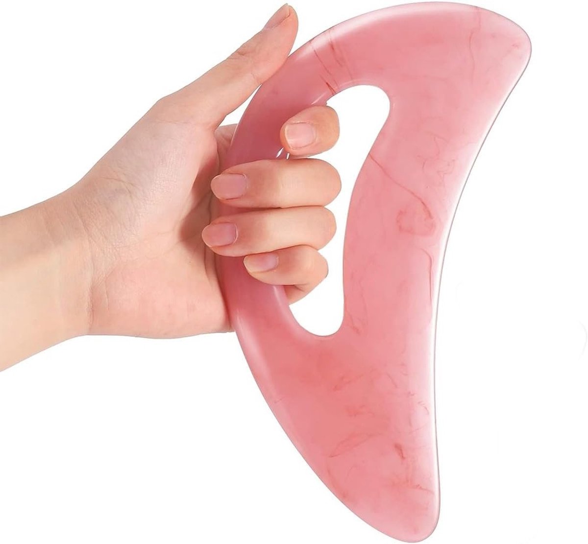 Grote Gua Sha Massage Tool voor Lichaamsmassage, Anti-Cellulite, Lymfedrainage en Vormgeving van het Lichaam voor Nek, Schouders, Dijbenen en Buik