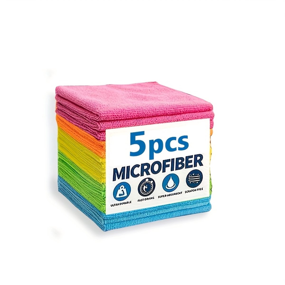 Livé® Microvezeldoeken – 5 stuks Multifunctioneel
