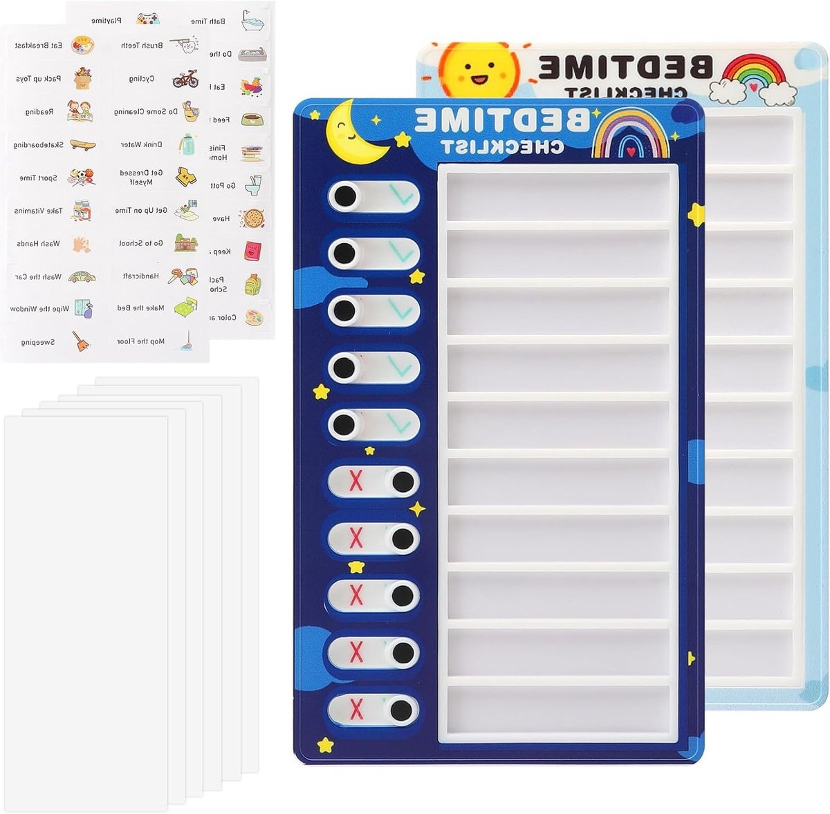 2 Control Boards voor Kinderen - Dagelijkse Planner, Organisatie en Activiteitenbeheer