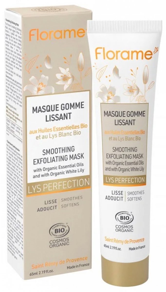 Florame Lys Perfection Biologisch Gladmakend Scrubmasker 65 ml