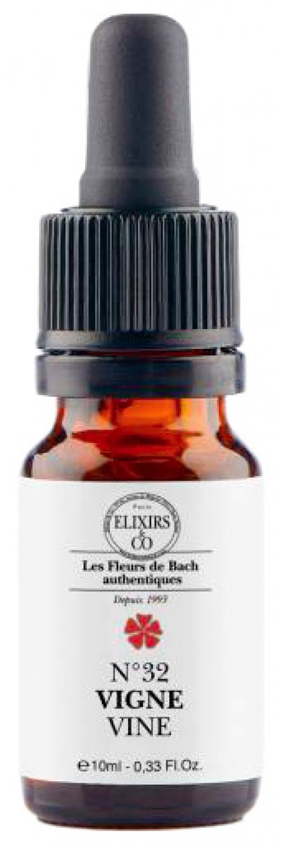 Elixirs & Co Elixirs De Bach N°32 Vigne Bio 10 ml
