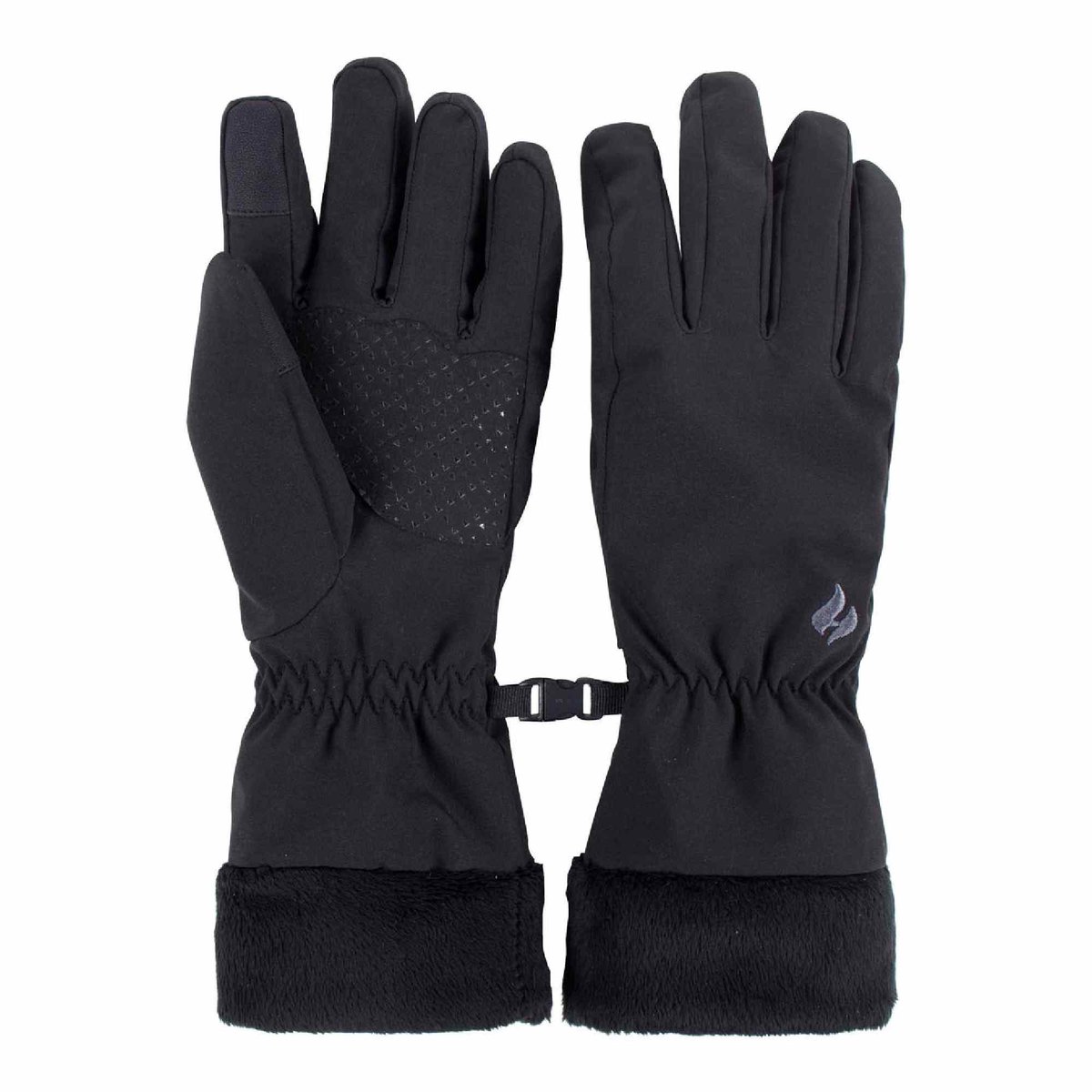 Heat Holders Soft Shell waterdichte dameshandschoenen Zwart