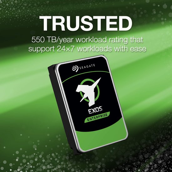 Seagate Exos M interne harde schijf 32 TB 7200 RPM 512 MB 3.5" SATA — afbeelding 2