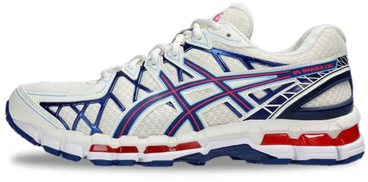 ASICS Gel-Kayano 20 'Cream Blue Red' - Maat 39.5