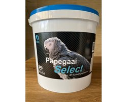 PAPEGAAI select 5 kg met pellets hareco select
