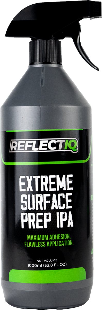 ReflectIQ Extreme Surface Prep IPA – 1000 ml – Ontvetter voor Coatings en Wrapping – Professionele Oppervlaktevoorbereiding