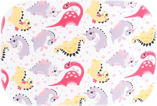 Pack of 4pcs Soft Baby Face Cloth Cartoon Theme Baby Saliva Towel Handkerchief For Delicate Skin Easy Cleaning Cotton Baby Washcloth — afbeelding 5