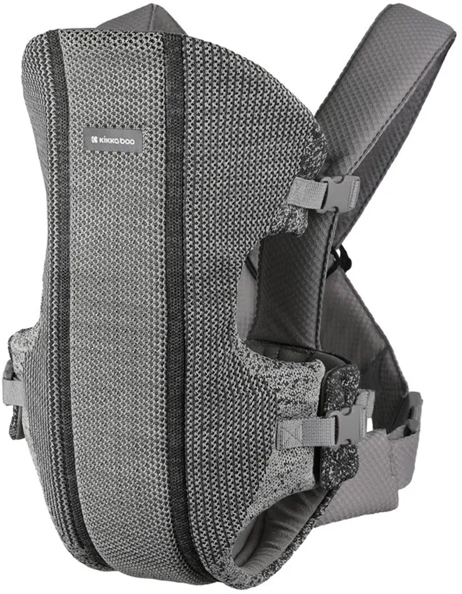Kikkaboo Gwen Fly Knit Draagzak Grijs Kinderen