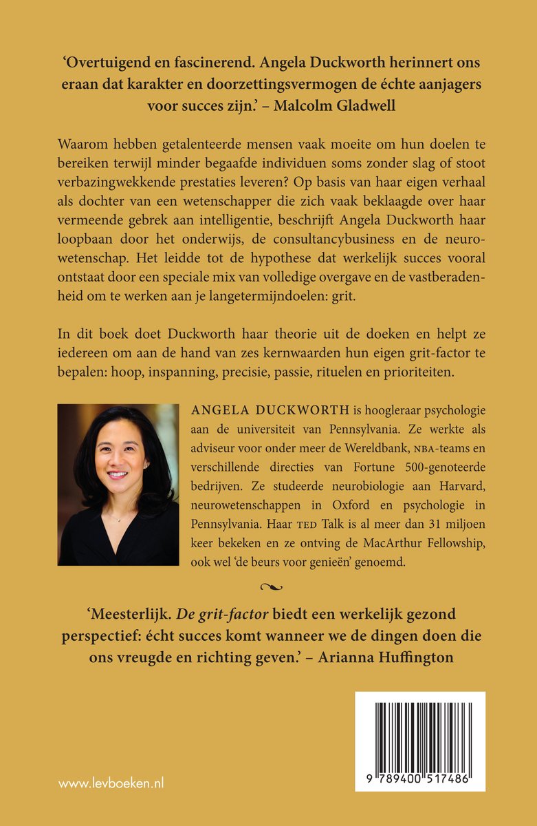 De grit-factor - back cover