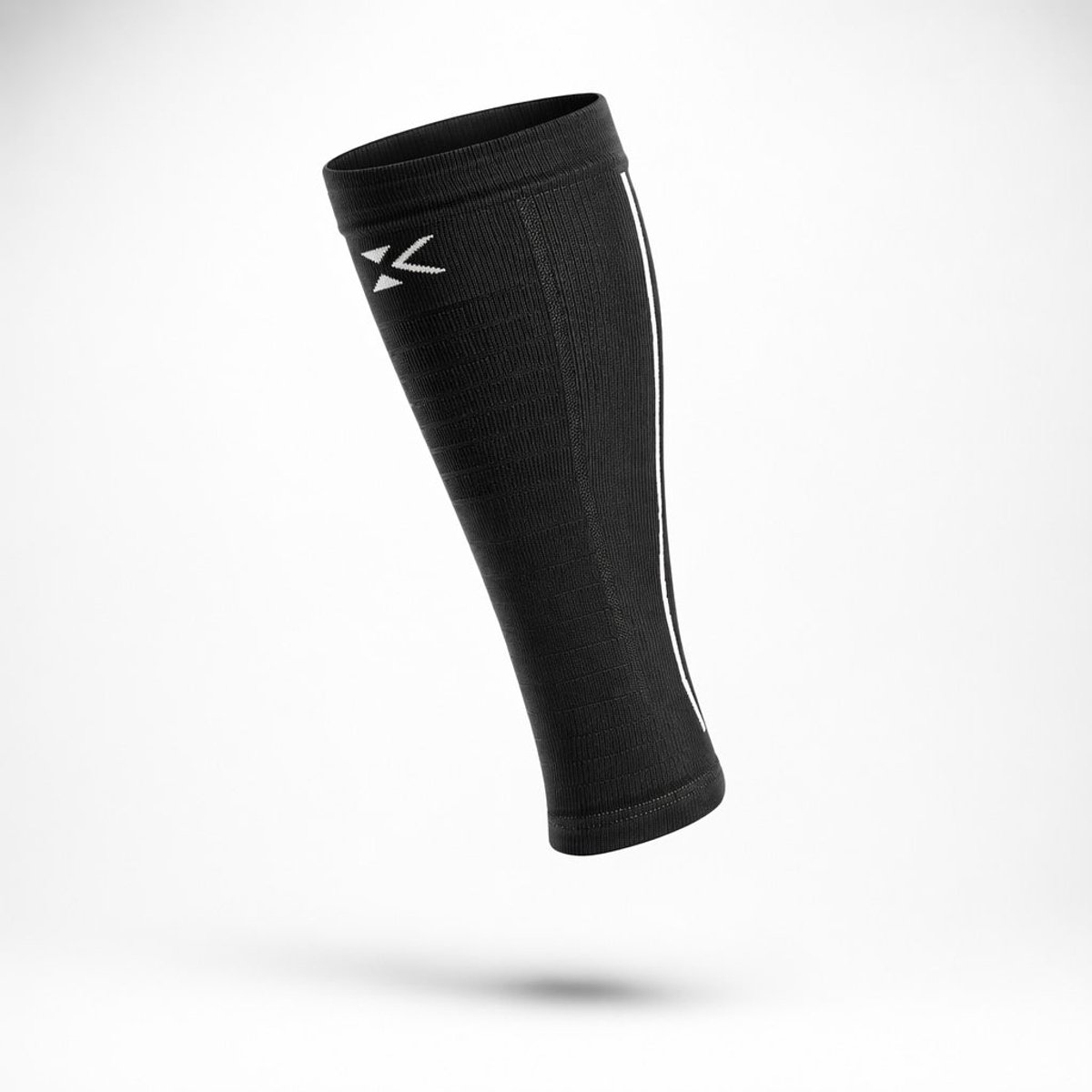 KINEX - Compressie Kuitsleeves - Compressie - Zwart - Sporten - Kuitspieren