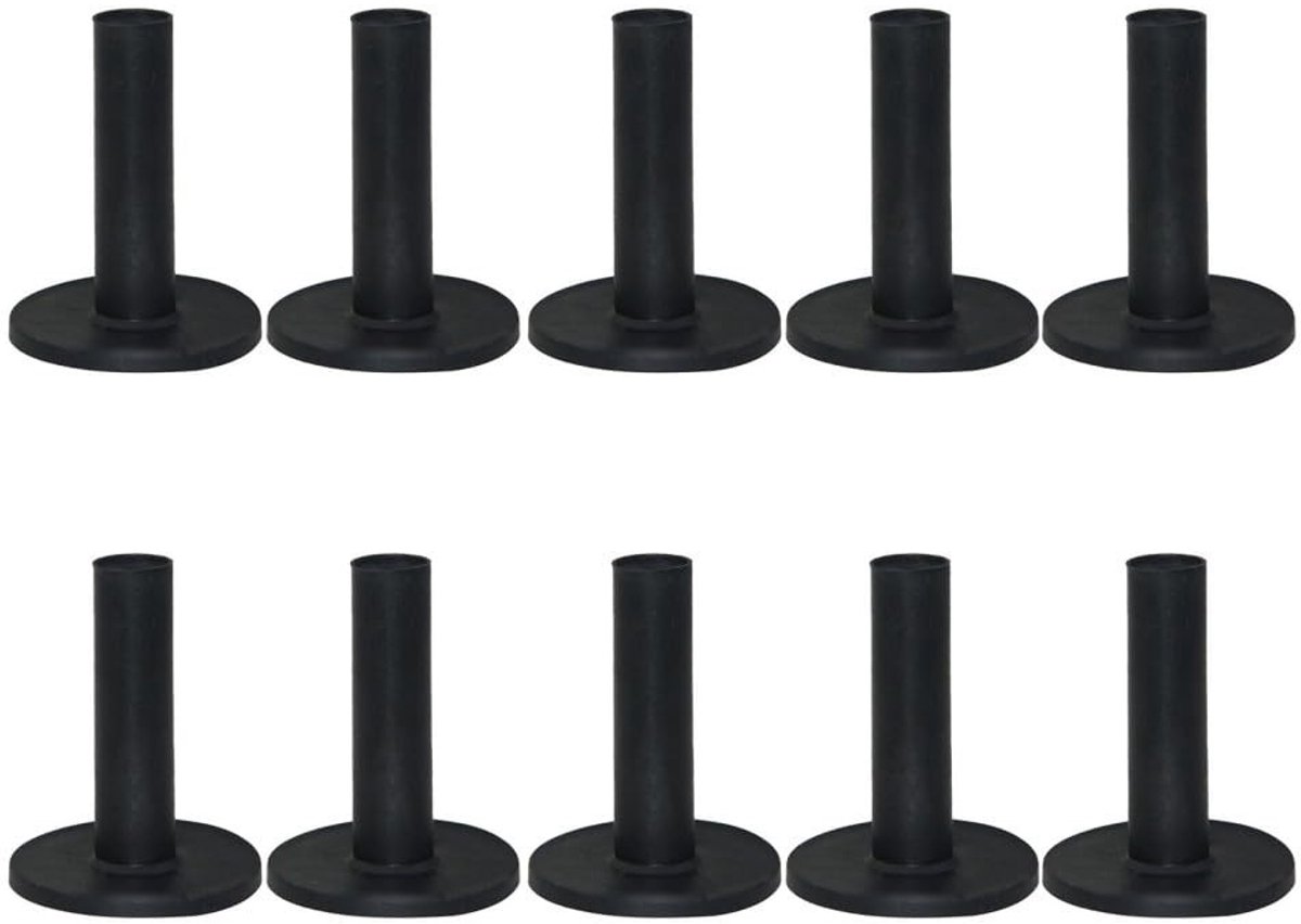 Dailygoods- Golf Tees 10 Stuks - Rubber Tees 58/68/85 mm - Golf Accessoires - Driving Range - Ideaal voor Afslaan - Duurzaam Materiaal - Golfballen