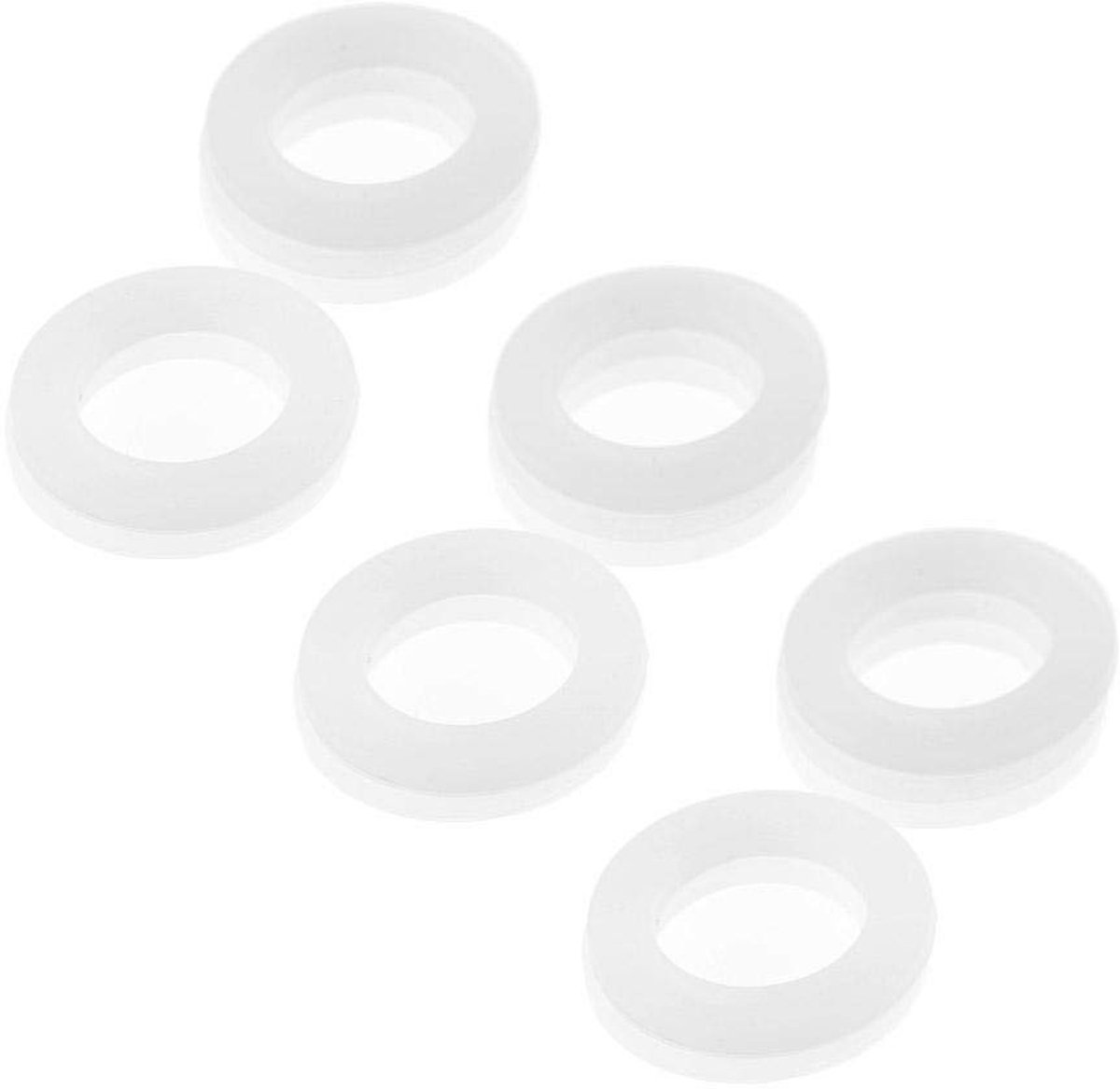 Dailygoods- O-ringen set 15 stuks - Siliconen afdichtingen - Afdichting voor boilers - Buitendiameter 24/31 mm - Binnendiameter 14/21 mm - Dikte 3 mm