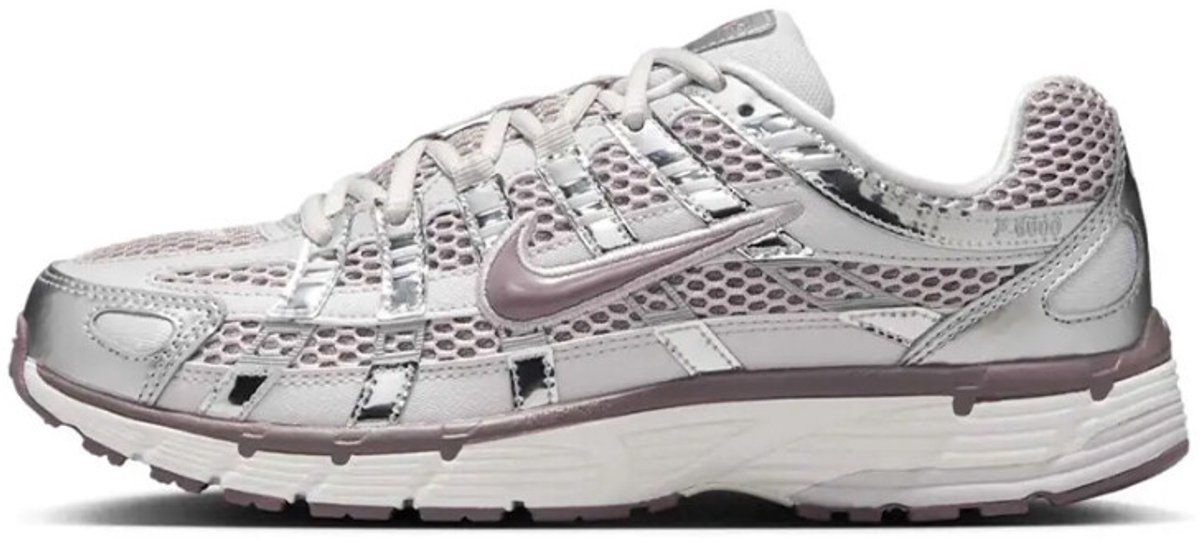 Nike P-6000 Sneaker Dames /metallic Wit