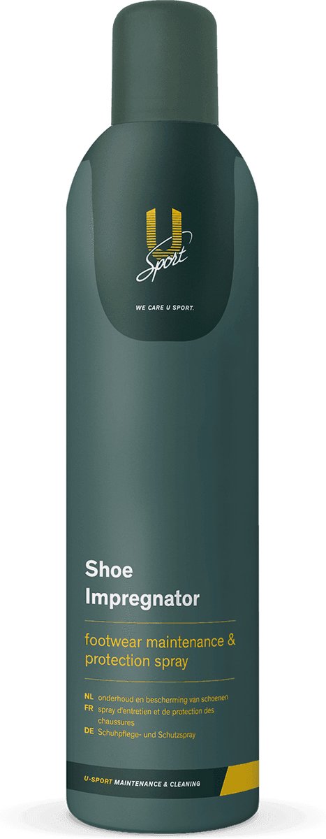 U-Sport Shoe Impregnator - 400 ml - Water- & Vuilafstotende Impregneerspray - Onzichtbare Bescherming - Ademend