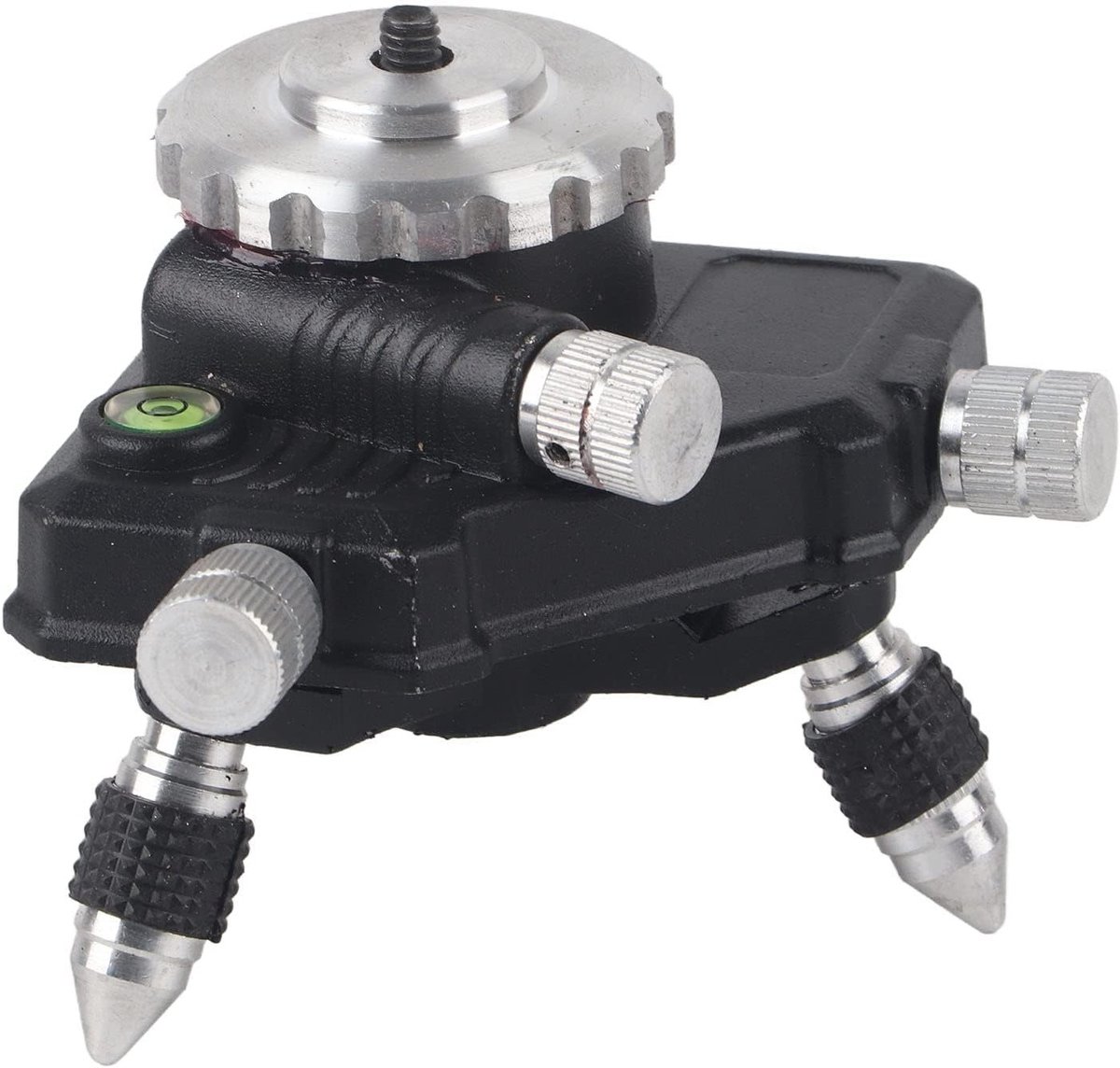 Professionele Laserwaterpas Statief met 360° Rotatie en Aluminium Basis, Geschikt voor Precisie Metingen en Bouwtoepassingen