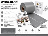 Grijze Dyna-Band rol van 45 meter, "DE ORIGINELE WEERSTANDSBAND".