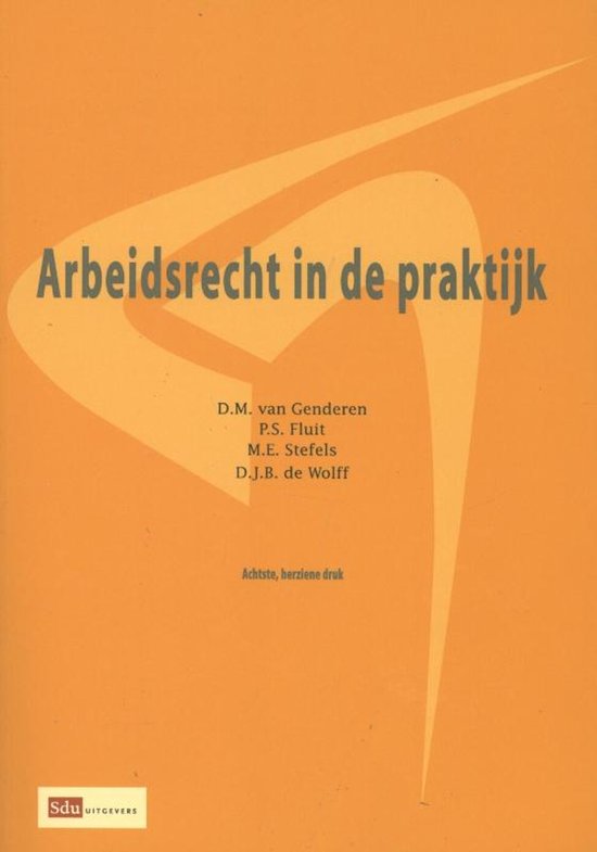 Arbeidsrecht in de praktijk - cover