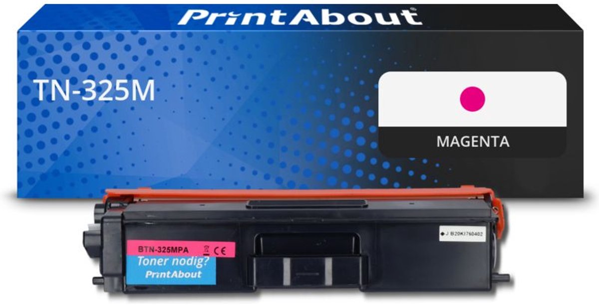 Brother TN-325M toner magenta Huismerk